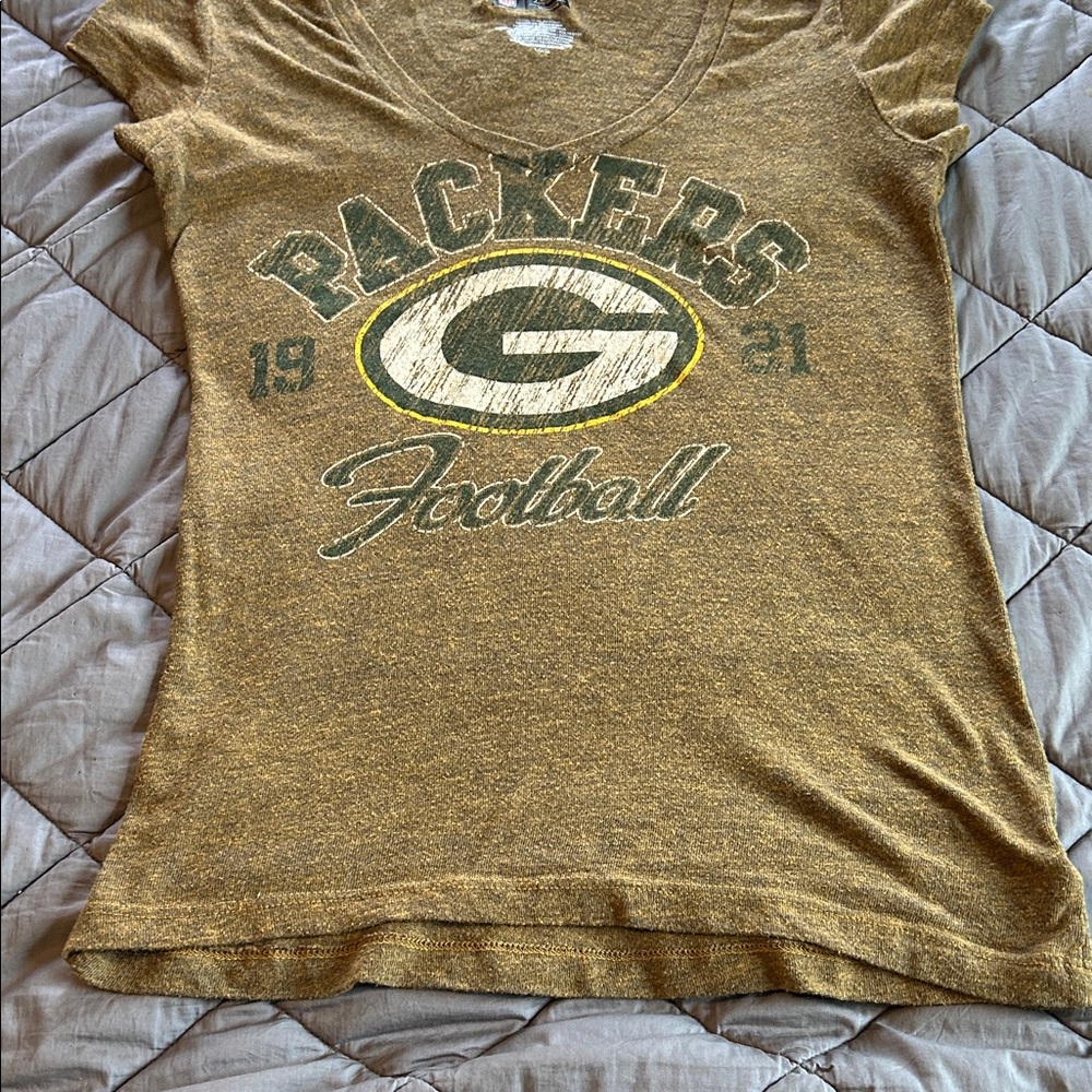 NFL Women's Olive Team Apparel Tee